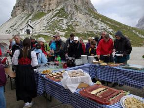 Mountain hut Antonio Locatelli