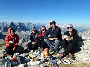 Mountain hut Antonio Locatelli