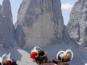 Mountain hut Antonio Locatelli