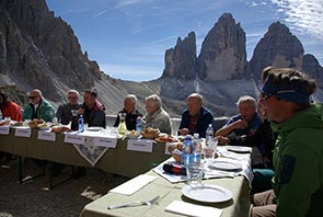 Mountain hut Antonio Locatelli