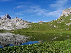 Three Peaks in the Dolomites