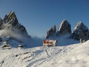 Three Peaks in the Dolomites