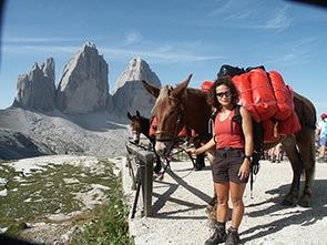 Three Peaks in the Dolomites