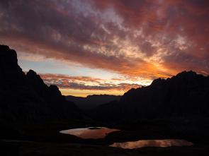 Three Peaks in the Dolomites