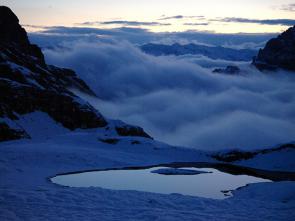 Three Peaks in the Dolomites