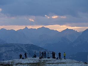 Three Peaks in the Dolomites