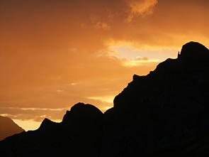 Three Peaks in the Dolomites